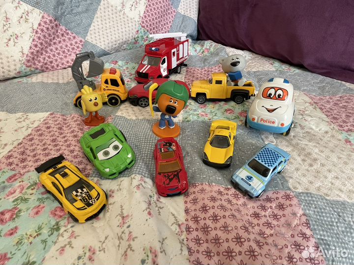 Детские машинки пакетом