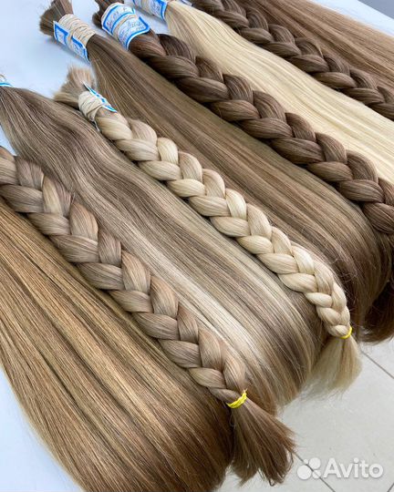 Детские, натуральные, славянские волосы