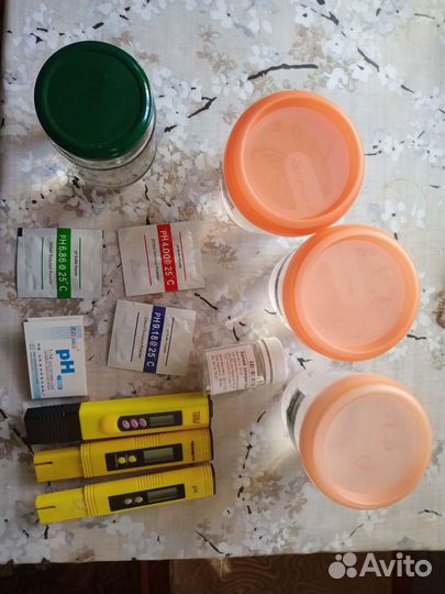 Ph metr, tds metr,порошки, маг скребок, термометры