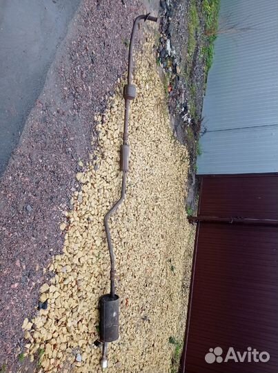 Глушитель рено логан