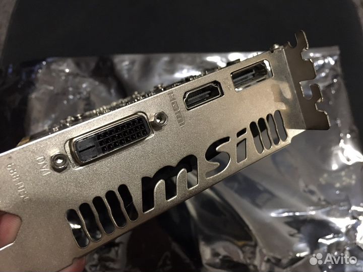 Видеокарта Msi gtx 1050