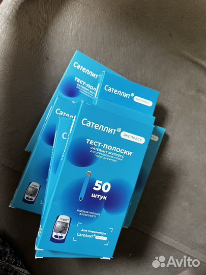 Тест полоски для глюкометра