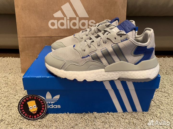 Кроссовки adidas nite jogger оригинал новые 38