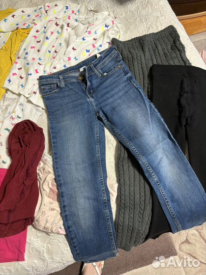Детская одежда для девочек пакетом размер 140