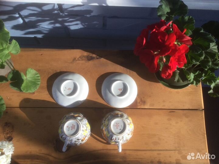Чайные пары фарфор лфз и дулево СССР