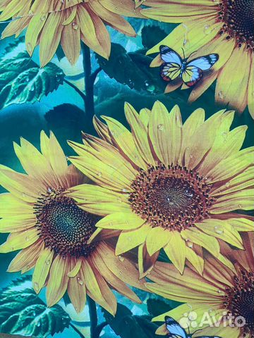 Ткань отрезы хлопок Авито доставка