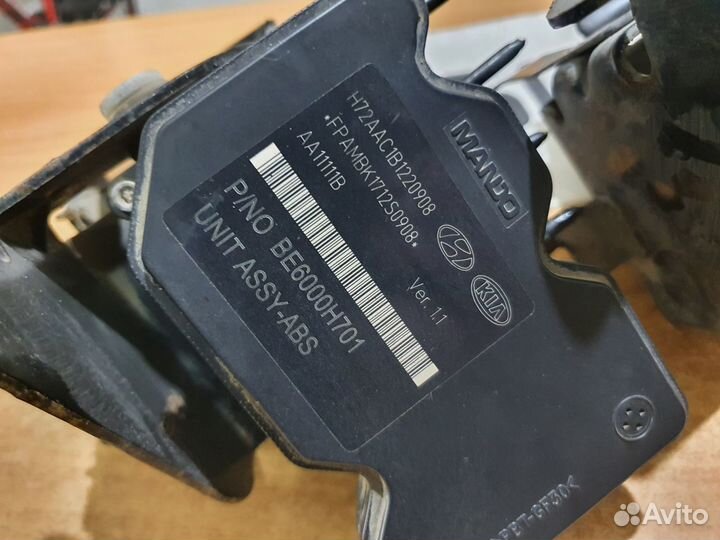 Блок абс киа рио 3 хундай солярис 2013 год