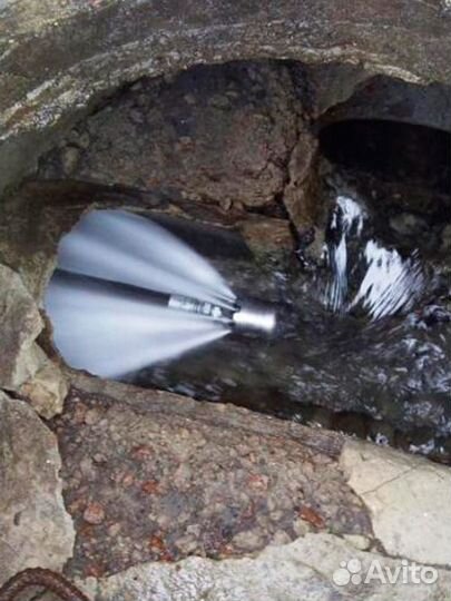 Прочистка засоров труб канализации