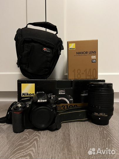 Зеркальный фотоаппарат Nikon d3100 body