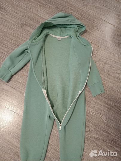 Комбинезон 92 футер с начесом