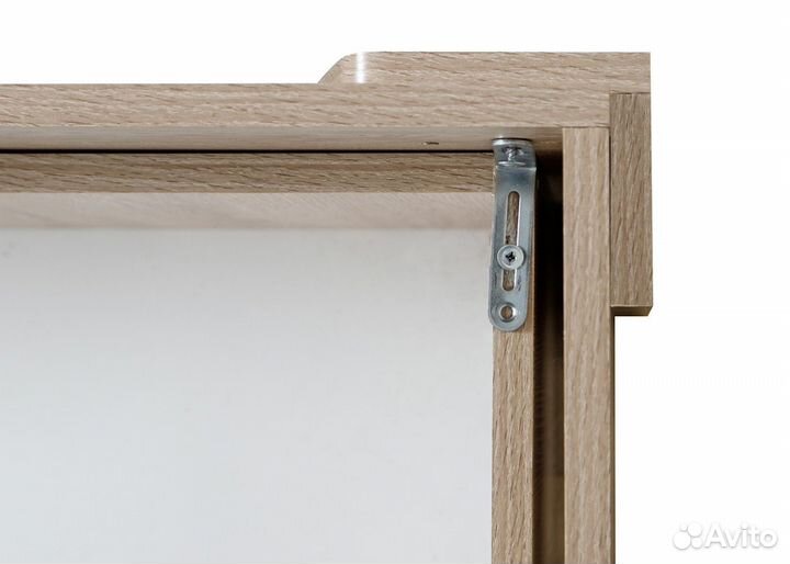 Кровать с подъемным механизмом и с основанием Соренто 140 дубстирлинг/кофе структурный матовый