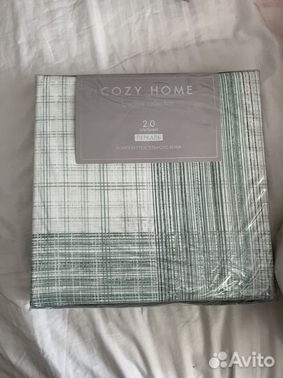 Белье постельное новое в упаковке перкаль