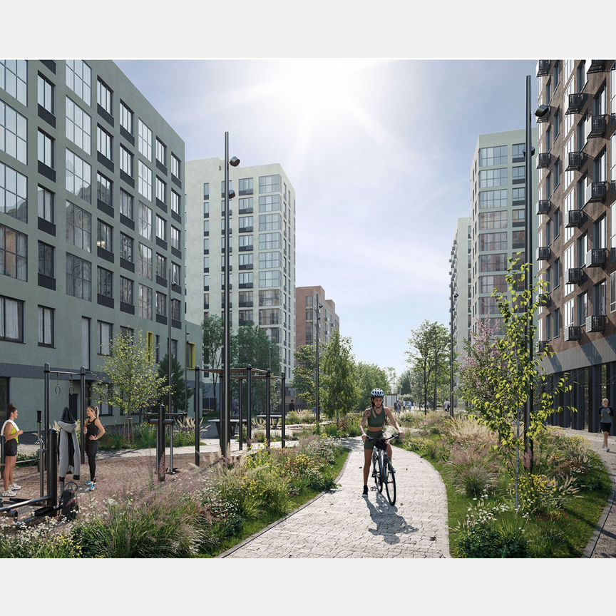 3-к. квартира, 66,2 м², 12/12 эт.