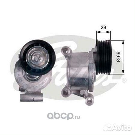 Ролик натяжной ford focus mazda 3