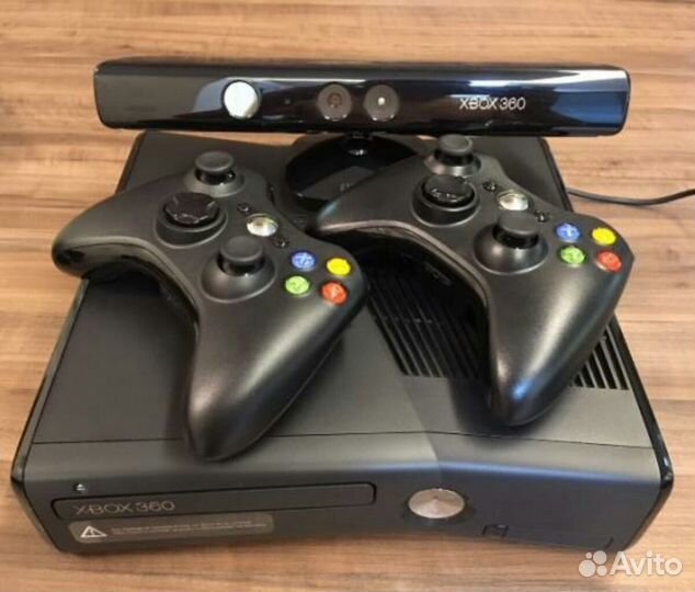 Xbox 360 slim максимальный комплект с играми+обмен