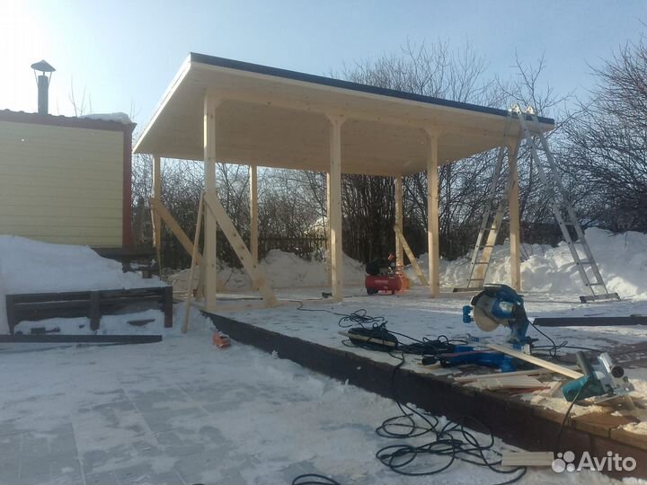 Беседка 5/3 леспром