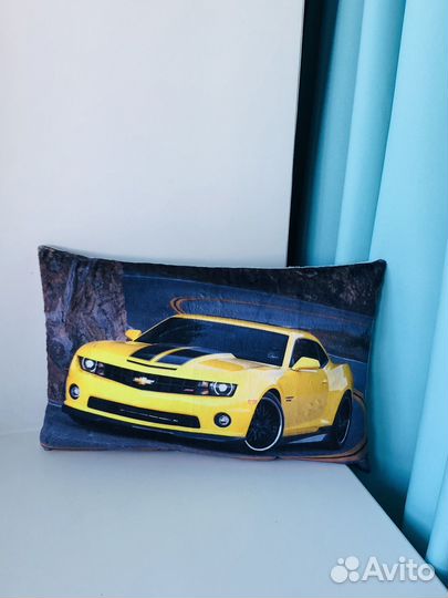 Плюшевая подушка для мальчика