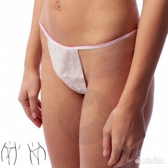 Одноразовуе трусики и шапочки