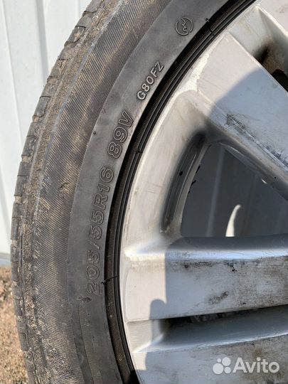 Диск с резиной volkswagen adelaide passat b6