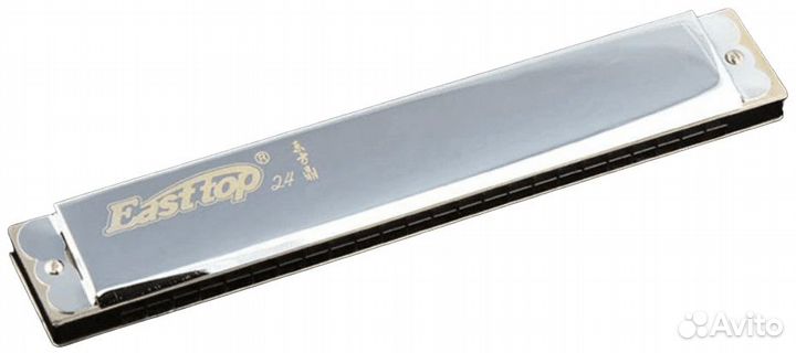 Губная гармошка тремоло easttop T2408 С