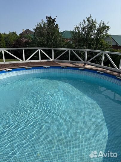 Каркасный бассейн бу