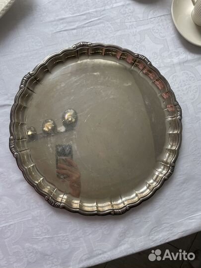 Поднос посеребрение Швеция
