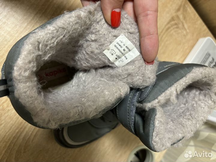 Ботинки зимние для девочки 32