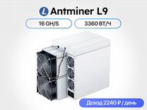 Asic майнер Antminer L9