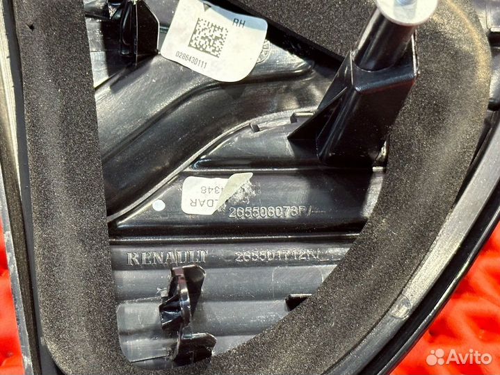 Фонарь внутренний правый Рено Каптюр Kaptur