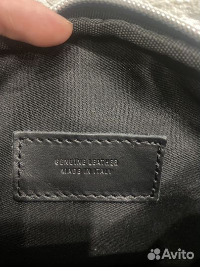 Сумка genuine leather италия