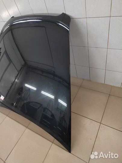 Капот оригинальный чёрный Audi A6 C6 4F