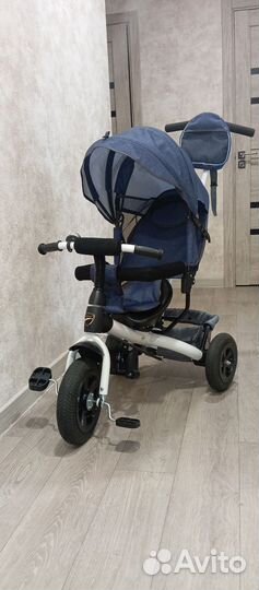 Велосипед с родительской ручкой Galaxy vivat 1