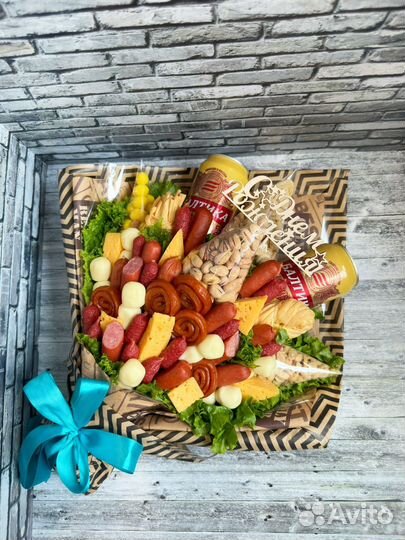 Съедобные букеты для мужчин