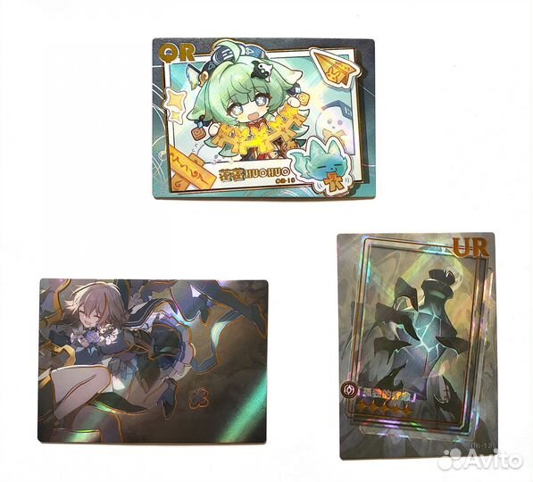Коллекционные карточки Honkai star rail