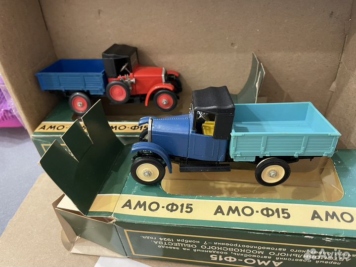 Модель грузовика амо ф 15