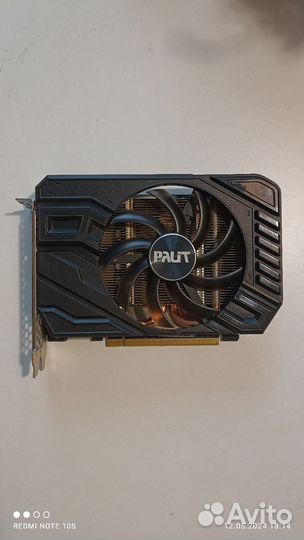 Видеокарта GTX 1660 super storm X Palit 6Gb