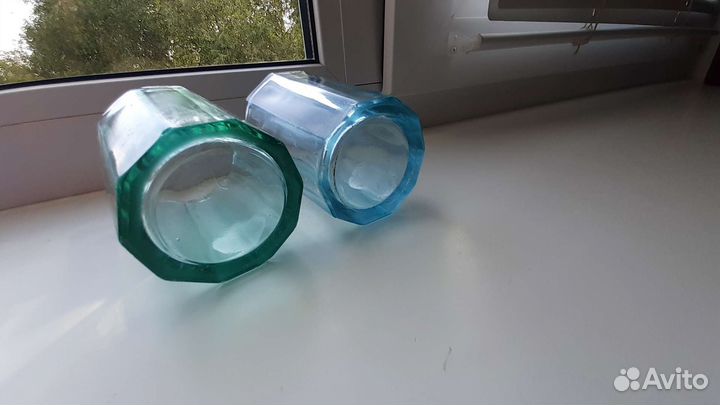 Стаканы 10 граней. Довоенные