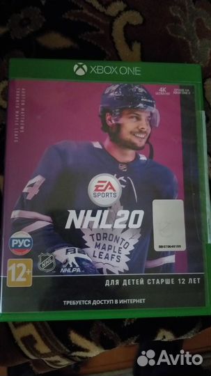 NHL 20 диск на xbox one