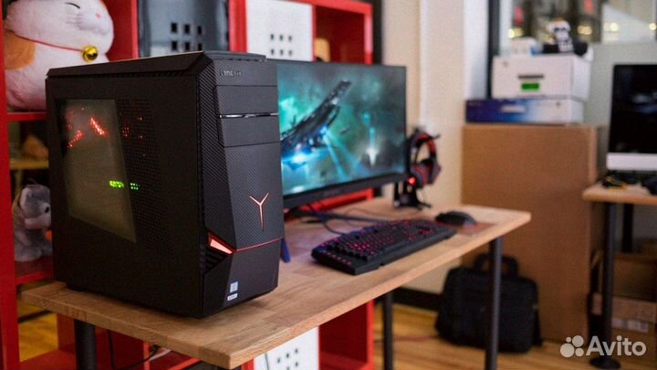 Игровой пк I7 RX580 Полный Комплект гарантия
