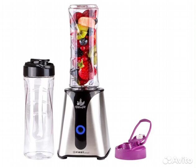 Блендер First FA-5243- Silver/Black