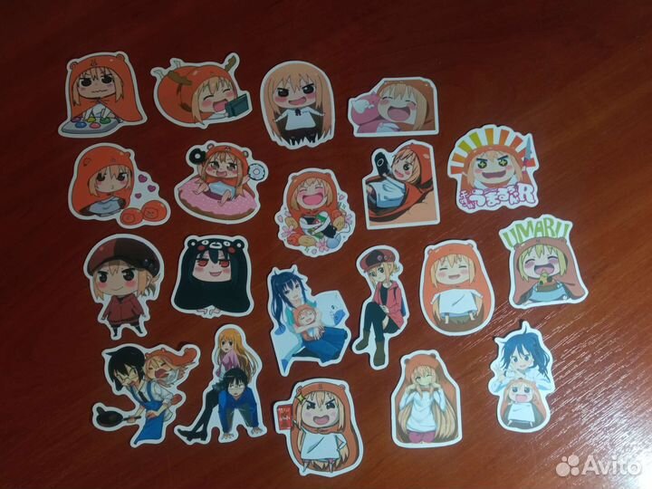 Аниме стикеры (115шт)