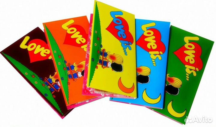 Love is, Буклет для вкладышей от жвачки Лав из