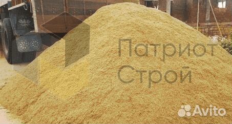 Песок карьерный для подушки