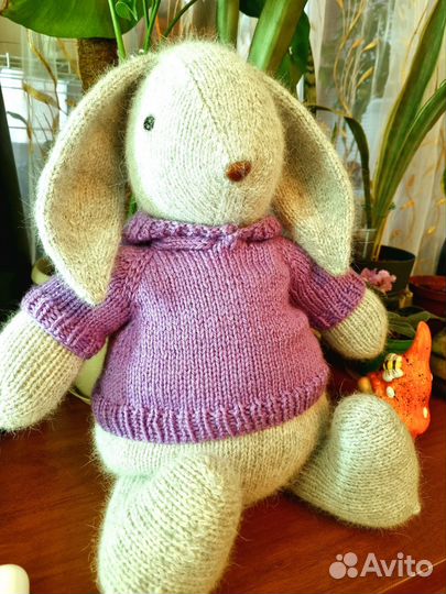 Мягкая игрушка заяц