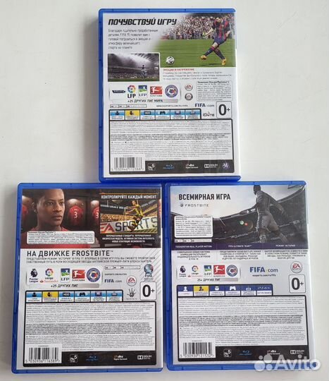 FIFA 15-18 для Sony PlayStation 4