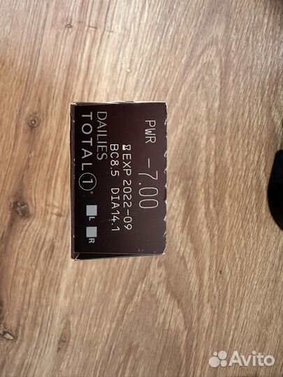 Контактные линзы dailies total (Alcon) - 7.00