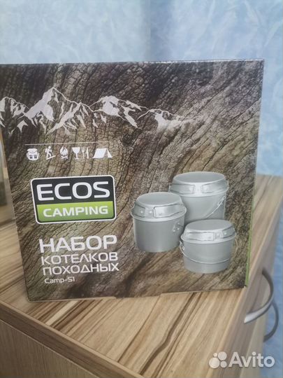 Котелки ecos - camping