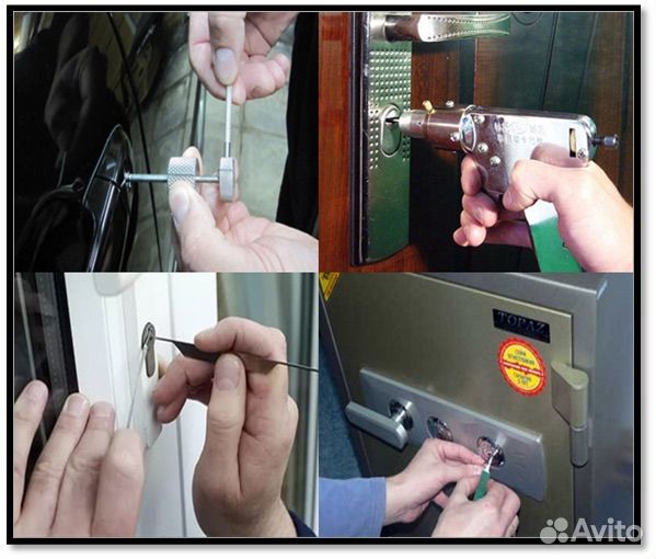 Вскрытие замков взлом без повреждений Авто Сейфы
