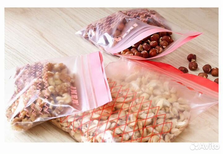 Пакеты IKEA Истад набор 60 шт