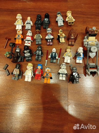 Lego star wars минифигурки